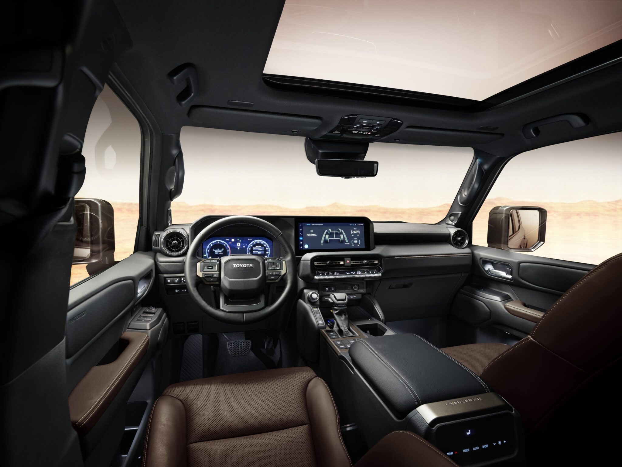 Toyota Land Cruiser 2024 interieur